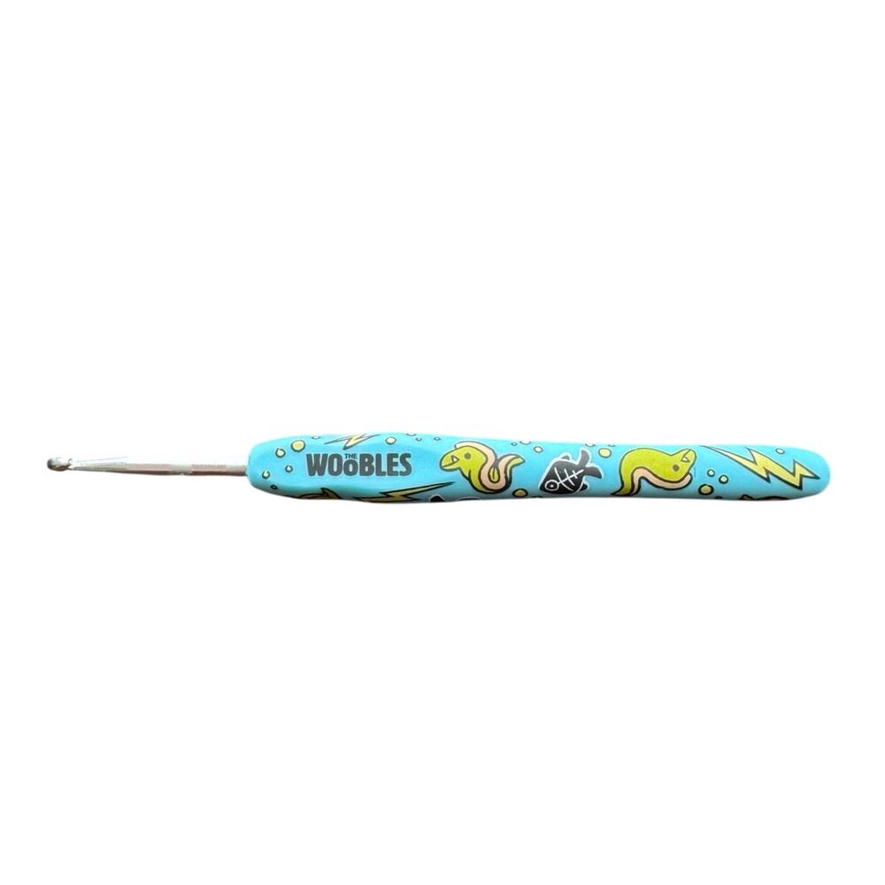 *Glow in the Dark* The Woobles Murphy the Electric Eel Crochet Hook - Never Used